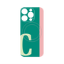 プレミアムパネル with MagSafe［ オリジナル - initial color line - C green ］