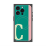 プレミアムパネル with MagSafe［ オリジナル - initial color line - C green ］