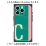プレミアムパネル with MagSafe［ オリジナル - initial color line - C green ］