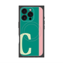 プレミアムパネル with MagSafe［ オリジナル - initial color line - C green ］