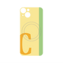 プレミアムパネル with MagSafe［ オリジナル - initial color line - C yellow ］