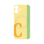 プレミアムパネル with MagSafe［ オリジナル - initial color line - C yellow ］