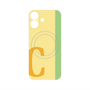プレミアムパネル with MagSafe［ オリジナル - initial color line - C yellow ］