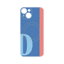 プレミアムパネル with MagSafe［ オリジナル - initial color line - D blue ］