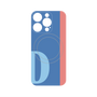 プレミアムパネル with MagSafe［ オリジナル - initial color line - D blue ］