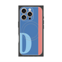 プレミアムパネル with MagSafe［ オリジナル - initial color line - D blue ］