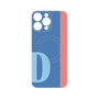 プレミアムパネル with MagSafe［ オリジナル - initial color line - D blue ］