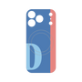 プレミアムパネル with MagSafe［ オリジナル - initial color line - D blue ］