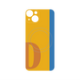 プレミアムパネル with MagSafe［ オリジナル - initial color line - D orange ］