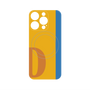 プレミアムパネル with MagSafe［ オリジナル - initial color line - D orange ］