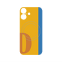 プレミアムパネル with MagSafe［ オリジナル - initial color line - D orange ］
