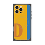 プレミアムパネル with MagSafe［ オリジナル - initial color line - D orange ］