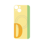 プレミアムパネル with MagSafe［ オリジナル - initial color line - D yellow ］