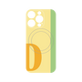 プレミアムパネル with MagSafe［ オリジナル - initial color line - D yellow ］