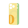 プレミアムパネル with MagSafe［ オリジナル - initial color line - D yellow ］