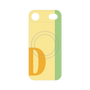 プレミアムパネル with MagSafe［ オリジナル - initial color line - D yellow ］