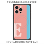 プレミアムパネル with MagSafe［ オリジナル - initial color line - E pink ］