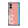 プレミアムパネル with MagSafe［ オリジナル - initial color line - E pink ］