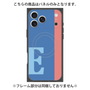プレミアムパネル with MagSafe［ オリジナル - initial color line - E blue ］