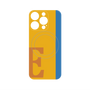 プレミアムパネル with MagSafe［ オリジナル - initial color line - E orange ］
