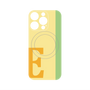 プレミアムパネル with MagSafe［ オリジナル - initial color line - E yellow ］