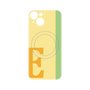 プレミアムパネル with MagSafe［ オリジナル - initial color line - E yellow ］