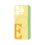 プレミアムパネル with MagSafe［ オリジナル - initial color line - E yellow ］