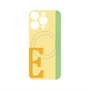 プレミアムパネル with MagSafe［ オリジナル - initial color line - E yellow ］