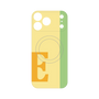プレミアムパネル with MagSafe［ オリジナル - initial color line - E yellow ］