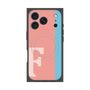 プレミアムパネル with MagSafe［ オリジナル - initial color line - F pink ］