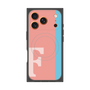 プレミアムパネル with MagSafe［ オリジナル - initial color line - F pink ］