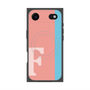プレミアムパネル with MagSafe［ オリジナル - initial color line - F pink ］