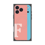 プレミアムパネル with MagSafe［ オリジナル - initial color line - F pink ］
