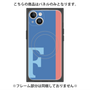 プレミアムパネル with MagSafe［ オリジナル - initial color line - F blue ］