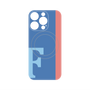 プレミアムパネル with MagSafe［ オリジナル - initial color line - F blue ］