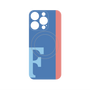 プレミアムパネル with MagSafe［ オリジナル - initial color line - F blue ］