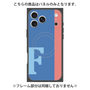 プレミアムパネル with MagSafe［ オリジナル - initial color line - F blue ］