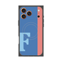 プレミアムパネル with MagSafe［ オリジナル - initial color line - F blue ］