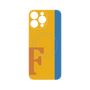 プレミアムパネル with MagSafe［ オリジナル - initial color line - F orange ］