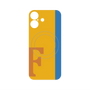 プレミアムパネル with MagSafe［ オリジナル - initial color line - F orange ］