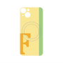 プレミアムパネル with MagSafe［ オリジナル - initial color line - F yellow ］
