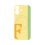 プレミアムパネル with MagSafe［ オリジナル - initial color line - F yellow ］