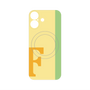 プレミアムパネル with MagSafe［ オリジナル - initial color line - F yellow ］