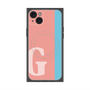 プレミアムパネル with MagSafe［ オリジナル - initial color line - G pink ］