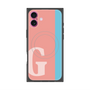 プレミアムパネル with MagSafe［ オリジナル - initial color line - G pink ］