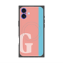 プレミアムパネル with MagSafe［ オリジナル - initial color line - G pink ］
