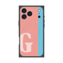 プレミアムパネル with MagSafe［ オリジナル - initial color line - G pink ］