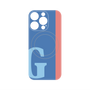 プレミアムパネル with MagSafe［ オリジナル - initial color line - G blue ］