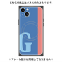 プレミアムパネル with MagSafe［ オリジナル - initial color line - G blue ］