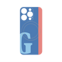 プレミアムパネル with MagSafe［ オリジナル - initial color line - G blue ］